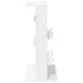 Raft pentru reviste cu raft Alb 70 x 41 x 96 cm Lemn compozit - WALTI WALTI