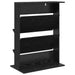Raft pentru reviste Stejar Negru 70 x 41 x 96 cm Lemn compozit - WALTI WALTI