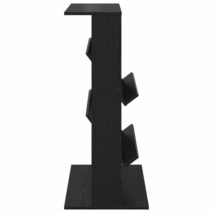 Raft pentru reviste Stejar Negru 70 x 41 x 96 cm Lemn compozit - WALTI WALTI