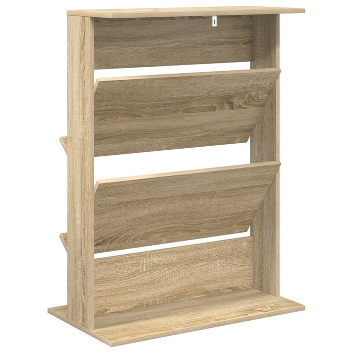 Raft pentru reviste Stejar Sonoma 70 x 41 x 96 cm Lemn compozit - WALTI WALTI