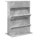 Raft pentru reviste Gri din beton 70 x 41 x 96 cm Lemn compozit - WALTI WALTI