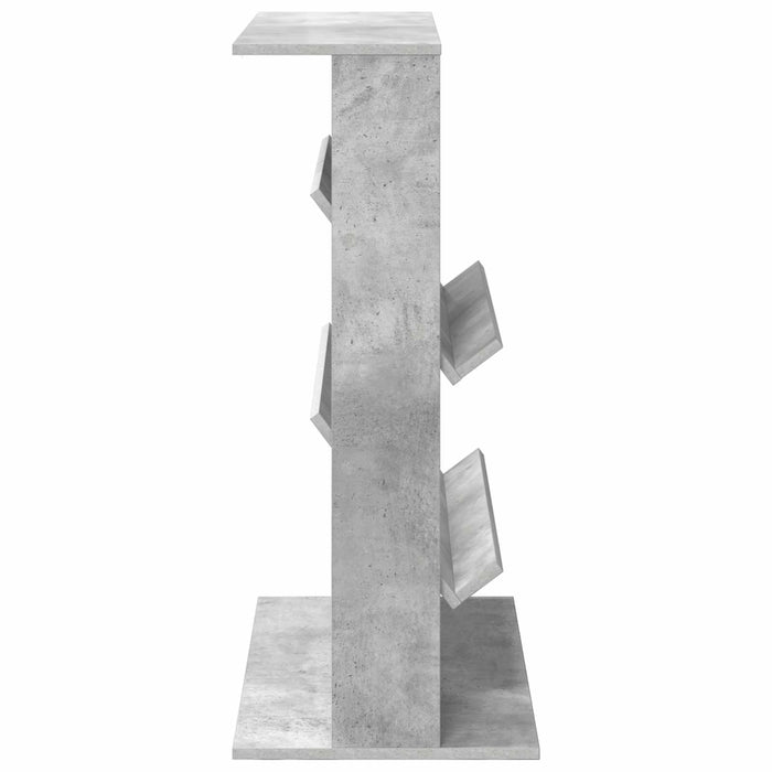 Raft pentru reviste Gri din beton 70 x 41 x 96 cm Lemn compozit - WALTI WALTI