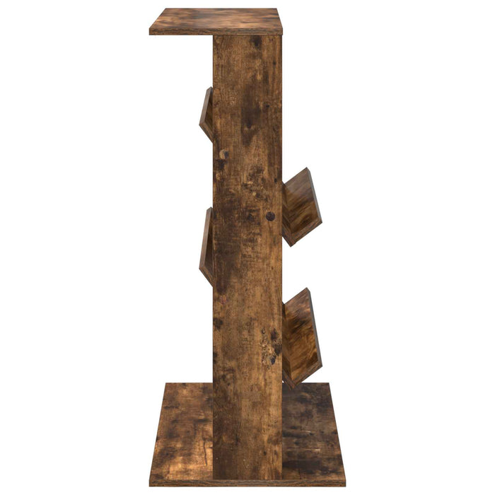 Raft pentru reviste cu raft Stejar fumuriu 70 x 41 x 96 cm - WALTI WALTI