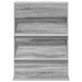 Raft pentru reviste Gri Sonoma 70 x 41 x 96 cm Lemn compozit - WALTI WALTI
