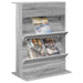 Raft pentru reviste Gri Sonoma 70 x 41 x 96 cm Lemn compozit - WALTI WALTI
