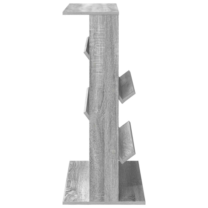 Raft pentru reviste Gri Sonoma 70 x 41 x 96 cm Lemn compozit - WALTI WALTI