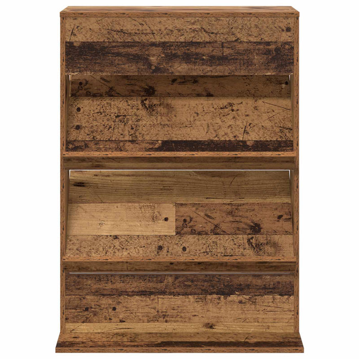 Raft pentru reviste Lemn vechi 70 x 41 x 96 cm Lemn compozit - WALTI WALTI