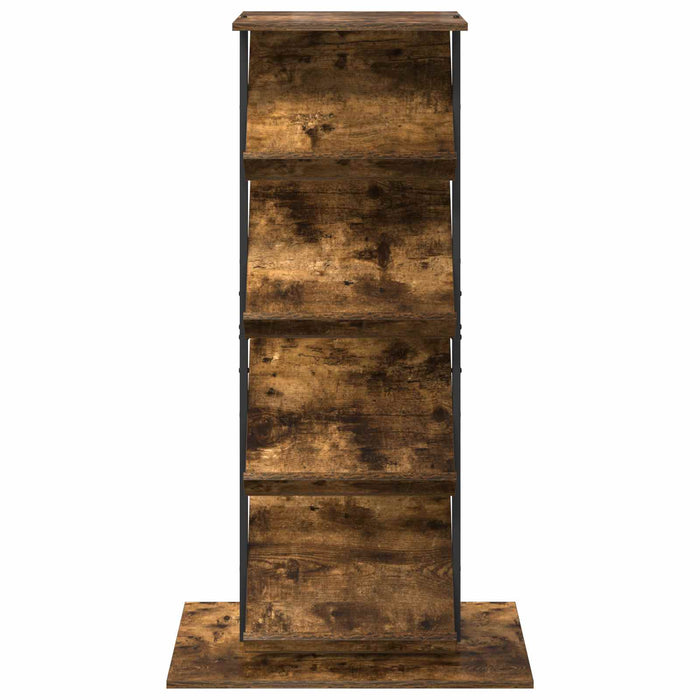 Raft pentru reviste cu raft Stejar fumuriu 68 x 40 x 123.5 cm - WALTI WALTI