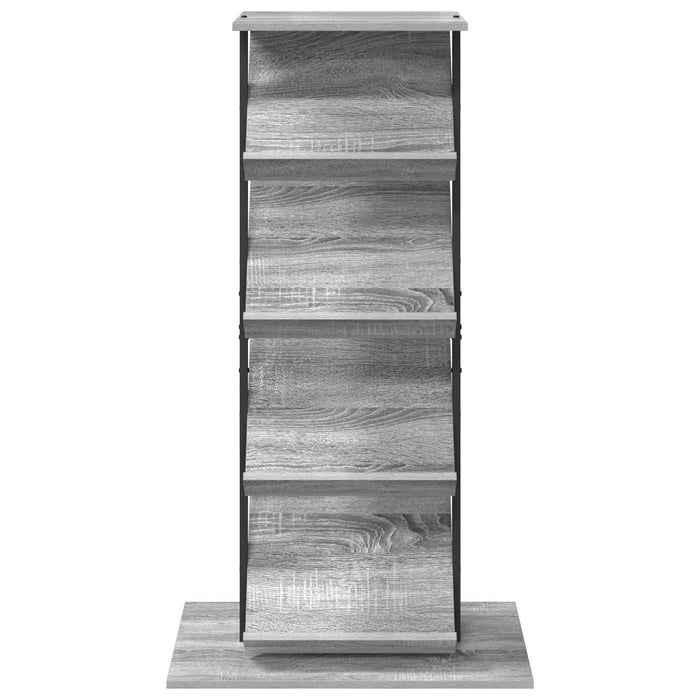 Raft pentru reviste Gri Sonoma 68 x 40 x 123.5 cm Lemn compozit - WALTI WALTI