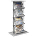 Raft pentru reviste Gri Sonoma 68 x 40 x 123.5 cm Lemn compozit - WALTI WALTI