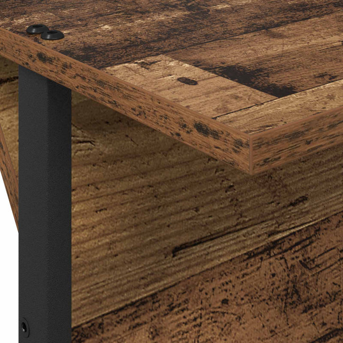 Raft pentru reviste Lemn vechi 68 x 40 x 123.5 cm Lemn compozit - WALTI WALTI