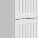 Dulap de noapte Alb 43 x 34,5 x 47,5 cm Lemn prelucrat - WALTI WALTI