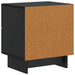 Dulap de noapte 2 pcs Negru 43 x 34,5 x 47,5 cm Lemn prelucrat - WALTI WALTI