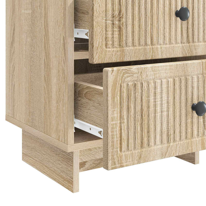 Dulap de noapte cu sertar Stejar Sonoma 43 x 34,5 x 47,5 cm - WALTI WALTI