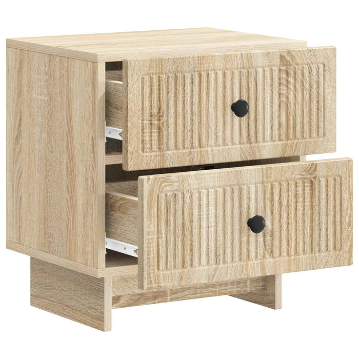 Dulap de noapte cu sertar Stejar Sonoma 43 x 34,5 x 47,5 cm - WALTI WALTI