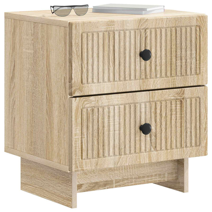 Dulap de noapte cu sertar Stejar Sonoma 43 x 34,5 x 47,5 cm - WALTI WALTI