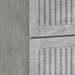 Dulap de noapte Gri Beton 43 x 34,5 x 47,5 cm Lemn prelucrat - WALTI WALTI