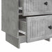 Dulap de noapte cu sertar 2 pcs Gri Beton 43 x 34,5 x 47,5 cm - WALTI WALTI