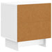 Dulap de noapte cu sertar Alb foarte lucios 43 x 34,5 x 47,5 cm - WALTI WALTI