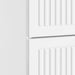 Dulap de noapte 2 pcs Alb foarte lucios 43 x 34,5 x 47,5 cm - WALTI WALTI