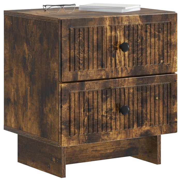 Dulap de noapte cu sertar Stejar fumuriu 43 x 34,5 x 47,5 cm - WALTI WALTI
