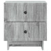Dulap de noapte Sonoma gri 43 x 34,5 x 47,5 cm Lemn prelucrat - WALTI WALTI
