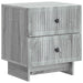 Dulap de noapte cu sertar 2 pcs Sonoma gri 43 x 34,5 x 47,5 cm - WALTI WALTI