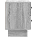 Dulap de noapte cu sertar 2 pcs Sonoma gri 43 x 34,5 x 47,5 cm - WALTI WALTI