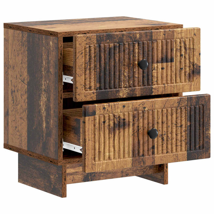 Dulap de noapte Lemn vechi 43 x 34,5 x 47,5 cm Lemn prelucrat - WALTI WALTI