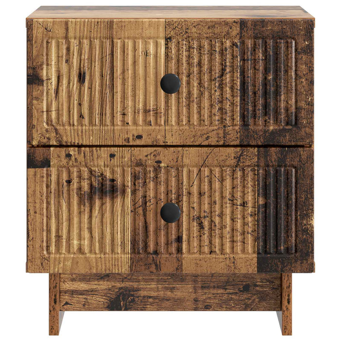 Dulap de noapte Lemn vechi 43 x 34,5 x 47,5 cm Lemn prelucrat - WALTI WALTI