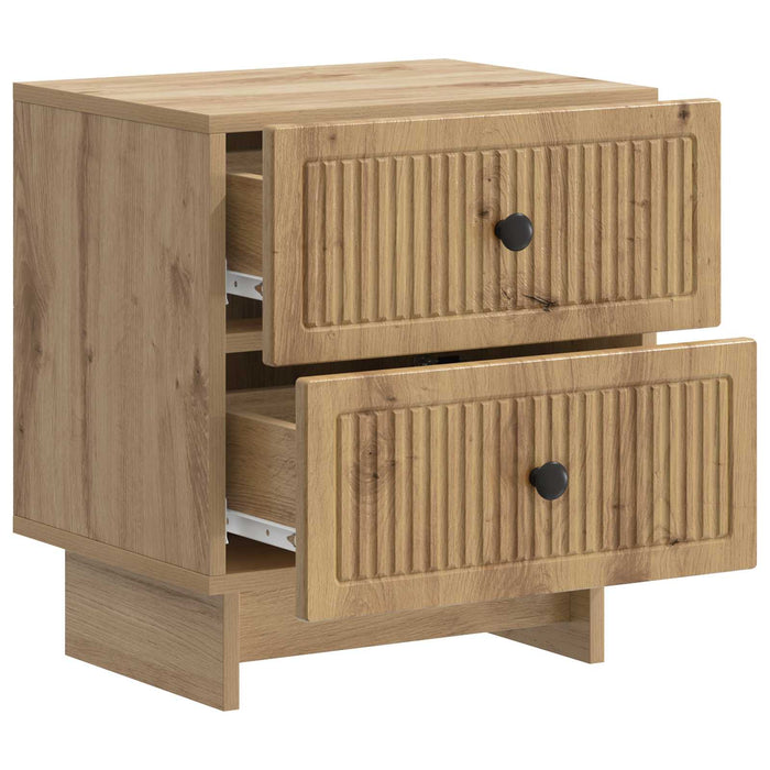 Dulap de noapte cu sertar Stejar Artizanal 43 x 34,5 x 47,5 cm - WALTI WALTI