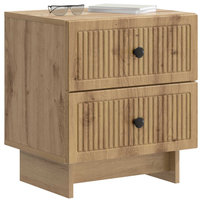 Dulap de noapte cu sertar Stejar Artizanal 43 x 34,5 x 47,5 cm - WALTI WALTI