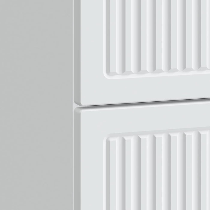 Dulap de noapte Alb 62 x 34,5 x 47,5 cm Lemn prelucrat - WALTI WALTI