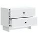 Dulap de noapte Alb 62 x 34,5 x 47,5 cm Lemn prelucrat - WALTI WALTI