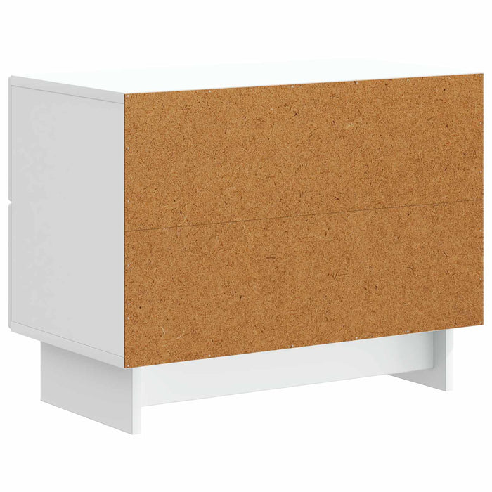 Dulap de noapte Alb 62 x 34,5 x 47,5 cm Lemn prelucrat - WALTI WALTI