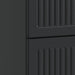Dulap de noapte Negru 62 x 34,5 x 47,5 cm Lemn prelucrat - WALTI WALTI