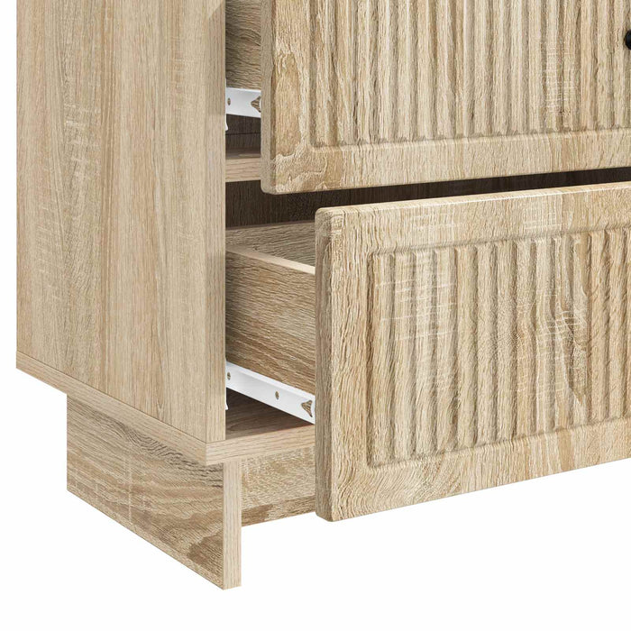 Dulap de noapte cu sertar Stejar Sonoma 62 x 34,5 x 47,5 cm - WALTI WALTI