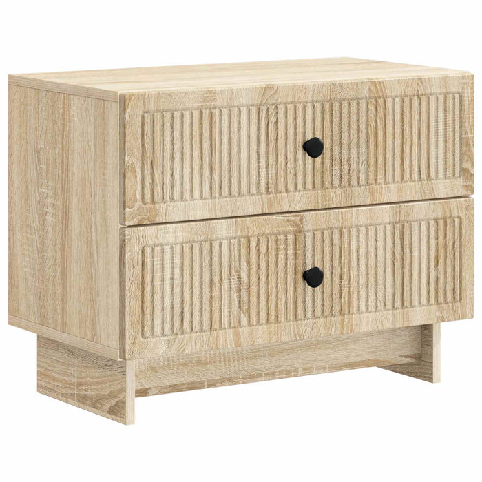 Dulap de noapte cu sertar Stejar Sonoma 62 x 34,5 x 47,5 cm - WALTI WALTI