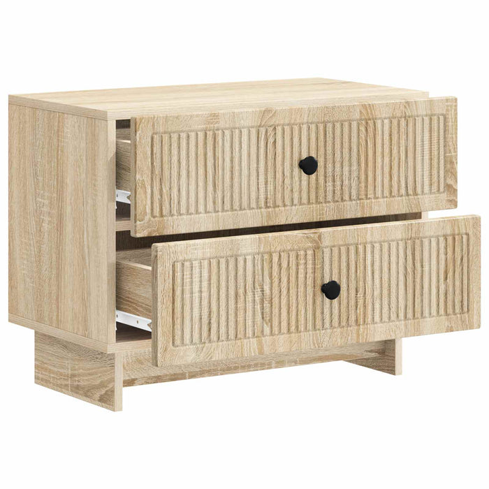 Dulap de noapte cu sertar Stejar Sonoma 62 x 34,5 x 47,5 cm - WALTI WALTI