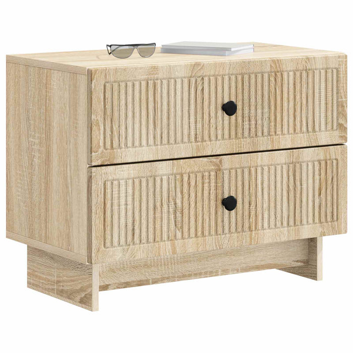 Dulap de noapte cu sertar Stejar Sonoma 62 x 34,5 x 47,5 cm - WALTI WALTI