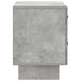 Dulap de noapte Gri Beton 62 x 34,5 x 47,5 cm Lemn prelucrat - WALTI WALTI