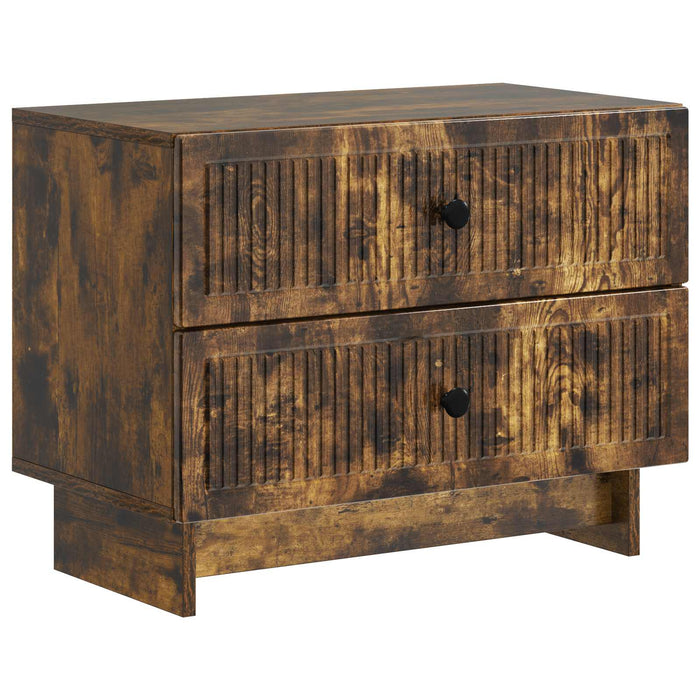Dulap de noapte cu sertar Stejar fumuriu 62 x 34,5 x 47,5 cm - WALTI WALTI