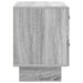Dulap de noapte Sonoma gri 62 x 34,5 x 47,5 cm Lemn prelucrat - WALTI WALTI