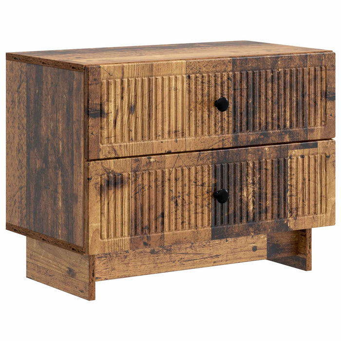 Dulap de noapte Lemn vechi 62 x 34,5 x 47,5 cm Lemn prelucrat - WALTI WALTI