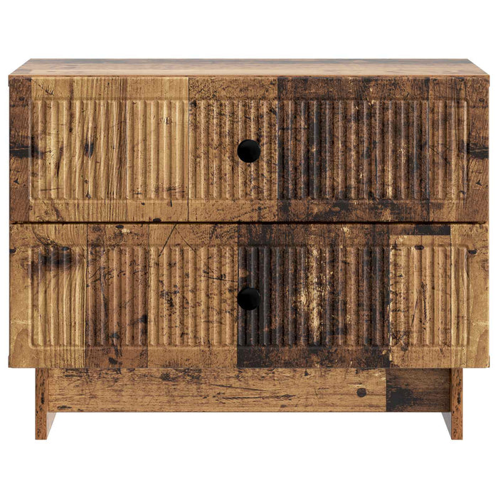 Dulap de noapte Lemn vechi 62 x 34,5 x 47,5 cm Lemn prelucrat - WALTI WALTI