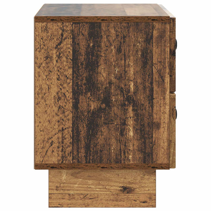 Dulap de noapte Lemn vechi 62 x 34,5 x 47,5 cm Lemn prelucrat - WALTI WALTI