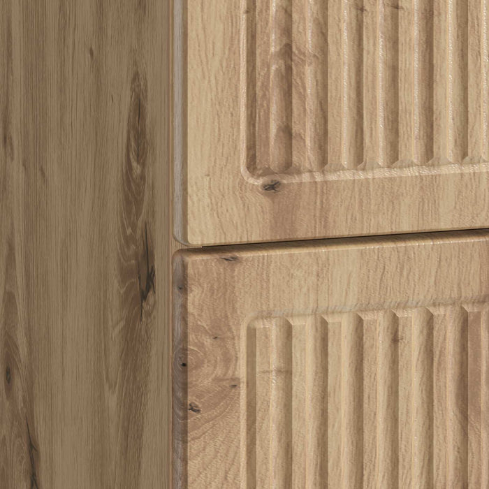 Dulap de noapte cu sertar Stejar Artizanal 62 x 34,5 x 47,5 cm - WALTI WALTI