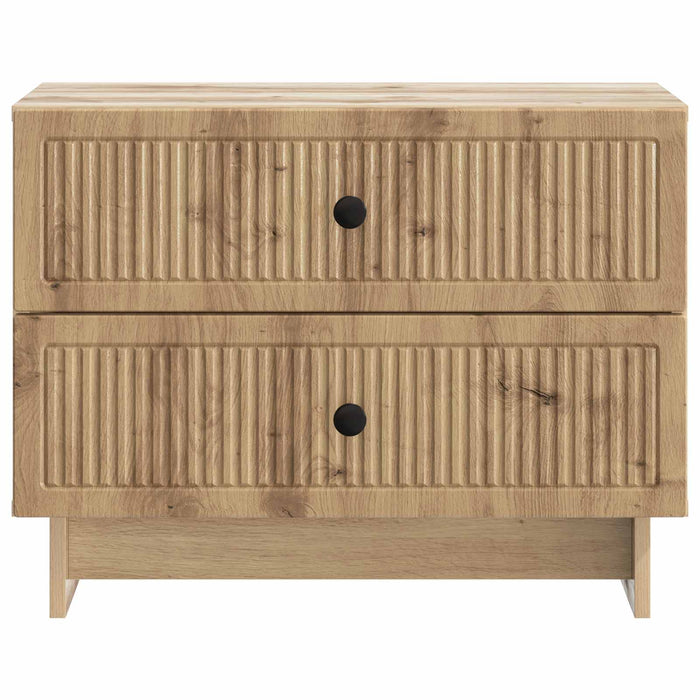 Dulap de noapte cu sertar Stejar Artizanal 62 x 34,5 x 47,5 cm - WALTI WALTI
