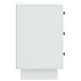 Dulap de noapte cu sertar Alb 43 x 41 x 66,5 cm Lemn prelucrat - WALTI WALTI
