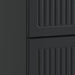 Dulap de noapte Negru 43 x 41 x 66,5 cm Lemn prelucrat - WALTI WALTI